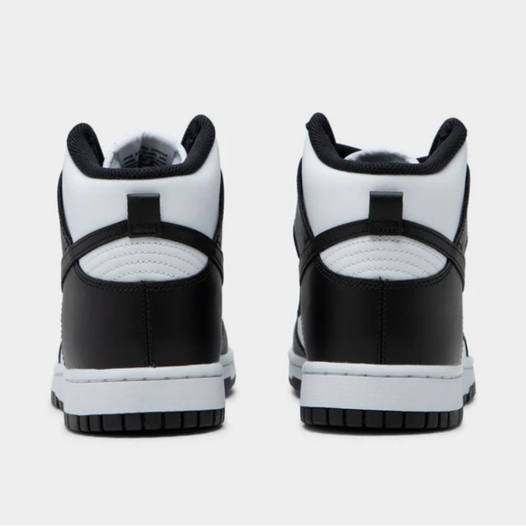 NIKE DUNK HIGH RETRO WHITE / BLACK - TOTAL ORANGE - Picture 4 of 4